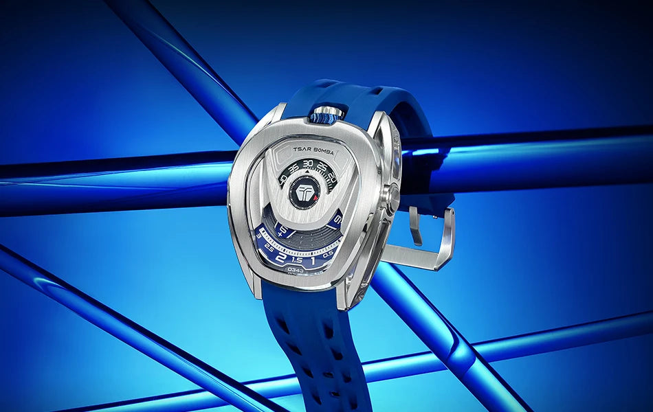 TSAR BOMBA Chivalry 8213 Mechanical Mens Watch Set Automatic Watch fo Men Waterproof 100M lnterchangeable Wristwatch